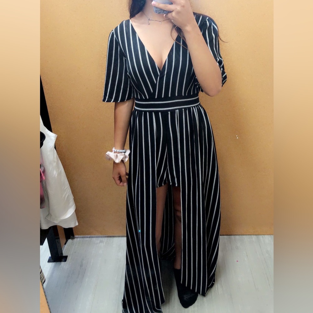 Romper with trail!